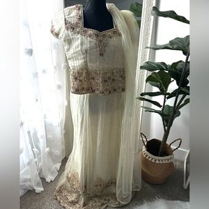 3 piece lengha
